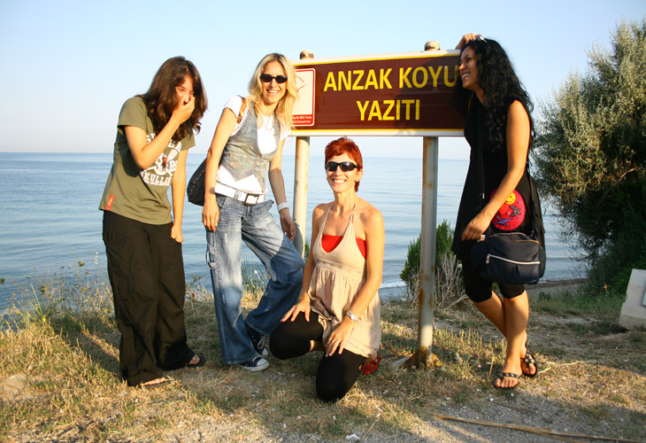 mah�erin d�rt atl�s� anzak koyunda