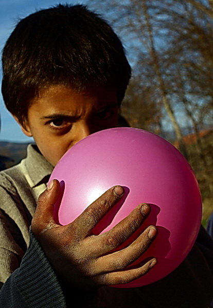 �ocuk ve balon...