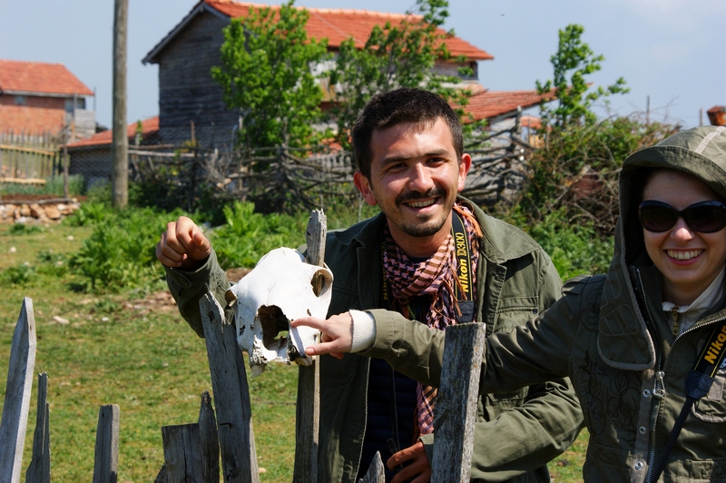 Berna,Serkan ve Kafatas�:)